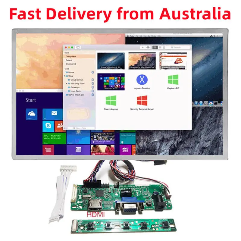 

LED LCD Display Controller Board Fit HT141WX1 HT141WXB 1280*800 HDMI AV VGA