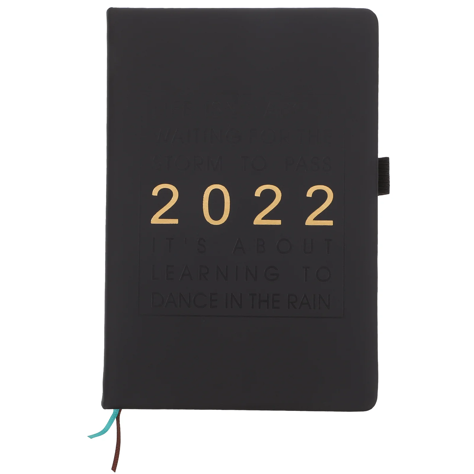 

1pc 2022 Writing Notebook Plan Book Diary Notepad Portable Writing Planner