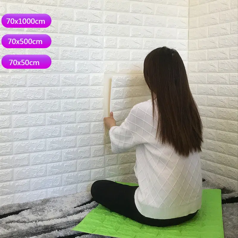 

Домашний декор, 3D кирпичные настенные наклейки, хороший рисунок, обои без запаха для гостиной, спальни, офиса и стены телевизора