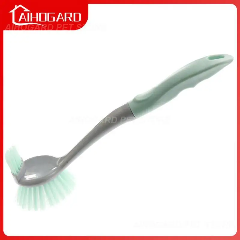 

Кухонные горшки для мытья посуды, инструмент для мытья, пластиковая обезжиривающая двухсторонняя кухонная щетка для чистки, подвесное хранилище