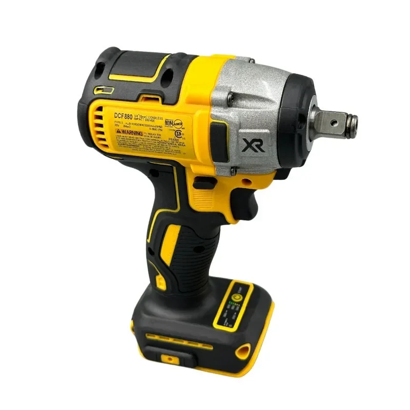 Фото Dewalt DCF880 Бесщеточный аккумуляторный ударный гайковерт 20 В Аккумуляторная батарея Электрический литиевый аккумуляторный ключ 203 Нм Электроинструменты №5
