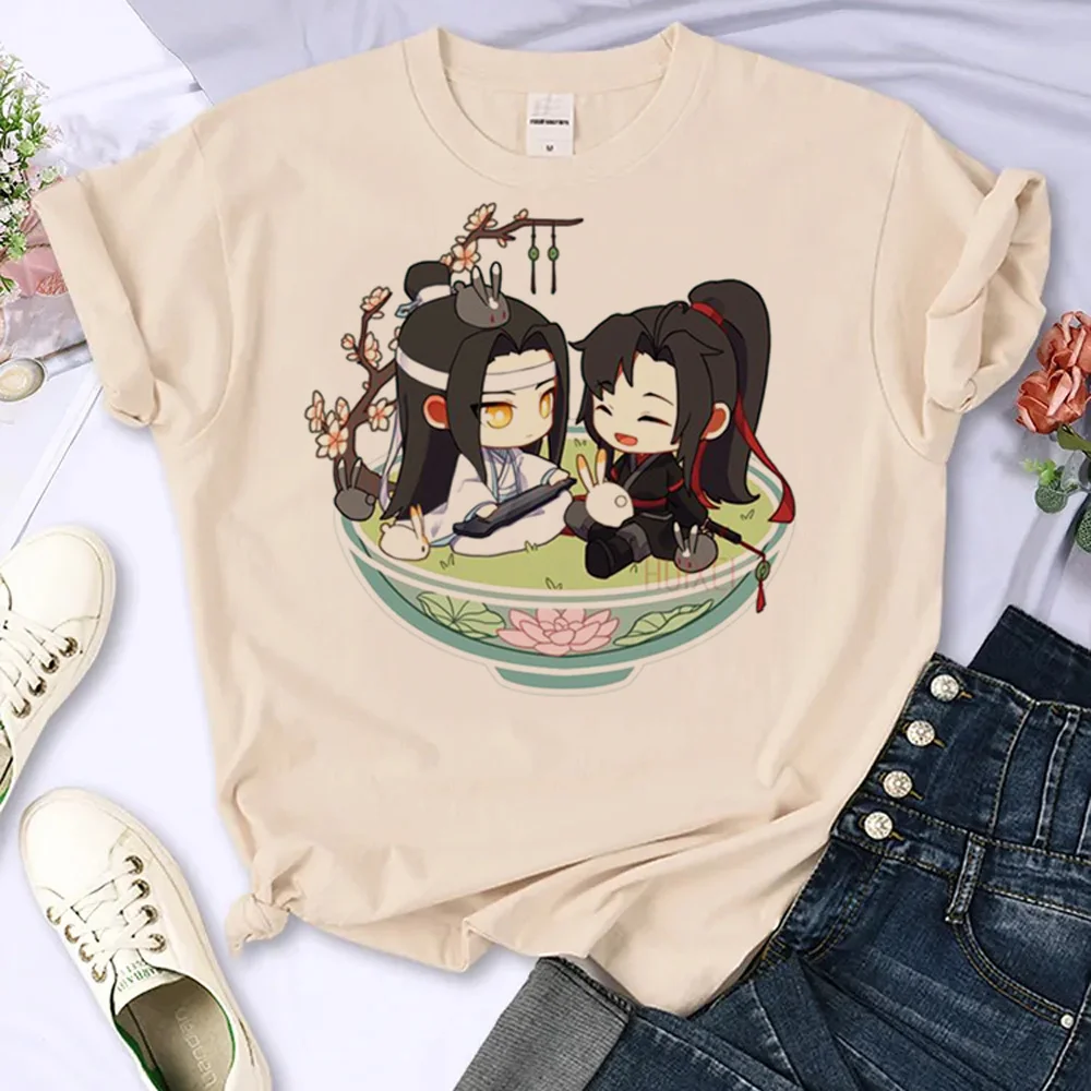 

Mo Dao Zu Shi t-shirts women Y2K comic graphic t shirt female manga harajuku funny clothes