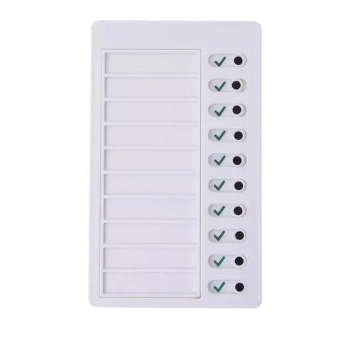 Self Discipline Check List Sticky Notes Daily Weekly Monthly Planner Memo Pad Kawaii Stationery Notepad Office School Supplies