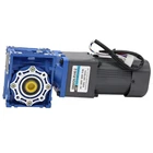 Двухступенчатый Электродвигатель с червячной передачей переменного тока 60 Вт 220 В (мотор + регулятор скорости), с высоким крутящим моментом, с низкой скоростью, с вращением по часовой стрелке и против часовой стрелки