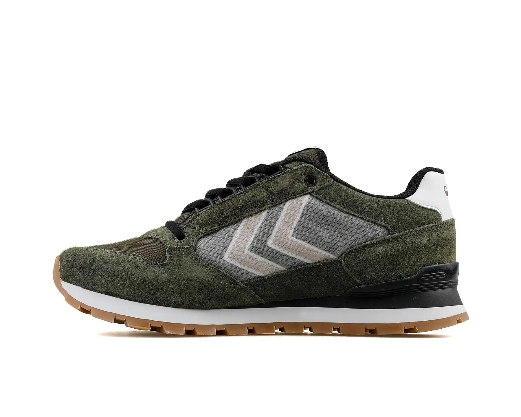 Hummel Original men's Sneakers Casual Sneakers Khaki Color Casual Daily Walking Shoes Hml Mercury