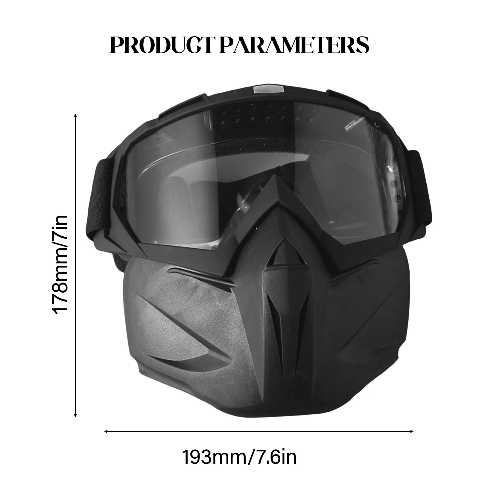 Съемная маска ATV очки профессиональные ветрозащитные мотоциклетные n и женская