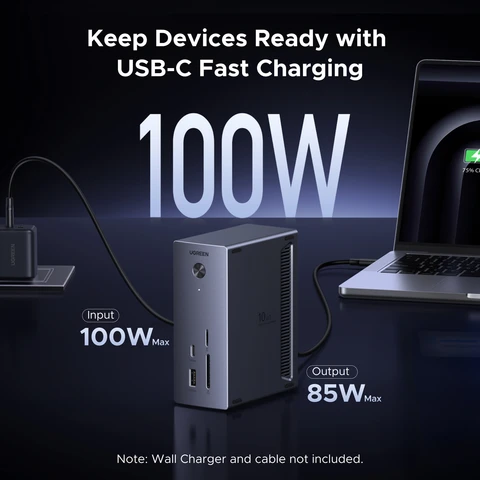 UGREEN Док-станция M.2 SSD 10 Гбит/с