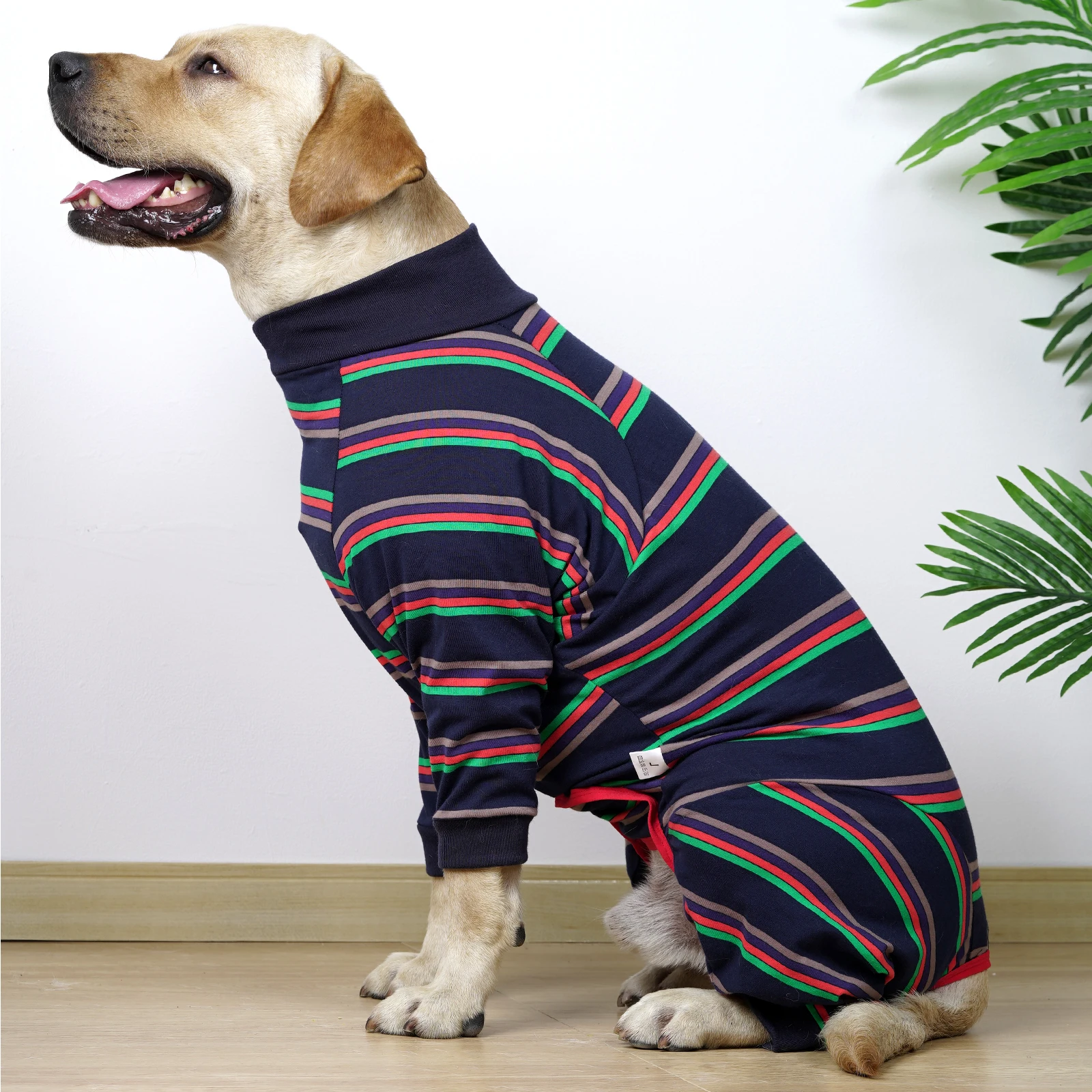 

Pet Four-legged All-inclusive High Elasticity Dog Pajamas Home Wear Physiological Clothing Anti-licking Postoperative Clothes