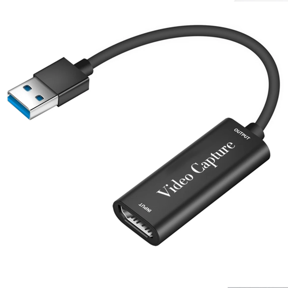 

4K 60HZ USB 3.0 HDMI-ompatible Capture Card HD 1080P Game Live Broadcast Audio Video Capturer Card Grabber Box for PS4 Camera
