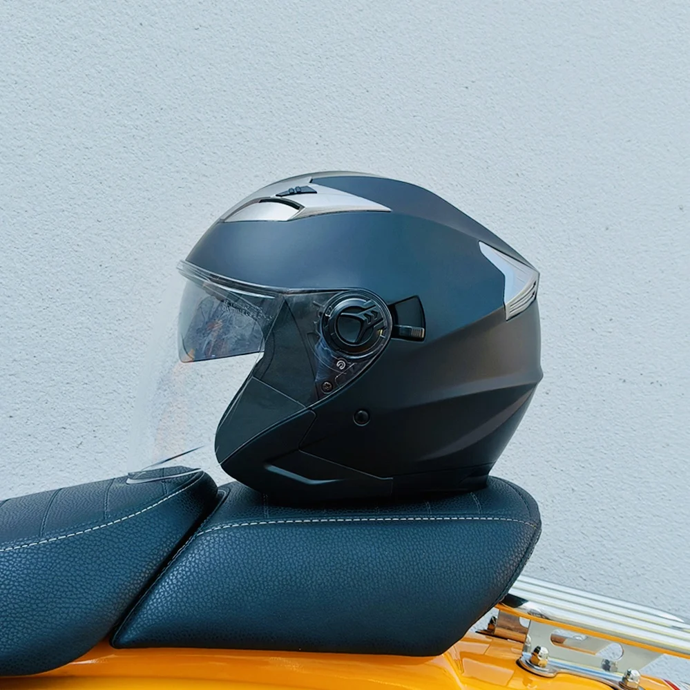 Последняя ограниченная серия одобренный DOT винтажный мотоциклетный шлем с