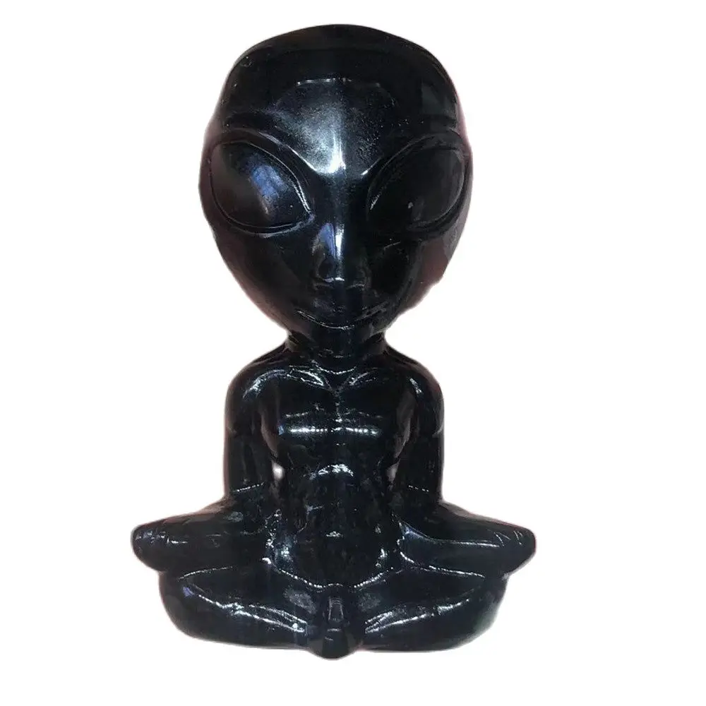 

Natural Quartz Crystal Crafts Cristals And Healing Stones Obsidian Yoga Alien For Christmas Decor