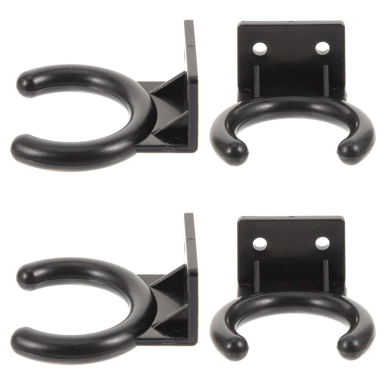 

4pcs Microphone Holder Microphone Wall Hanger Wall Mount Microphone Holder Tool