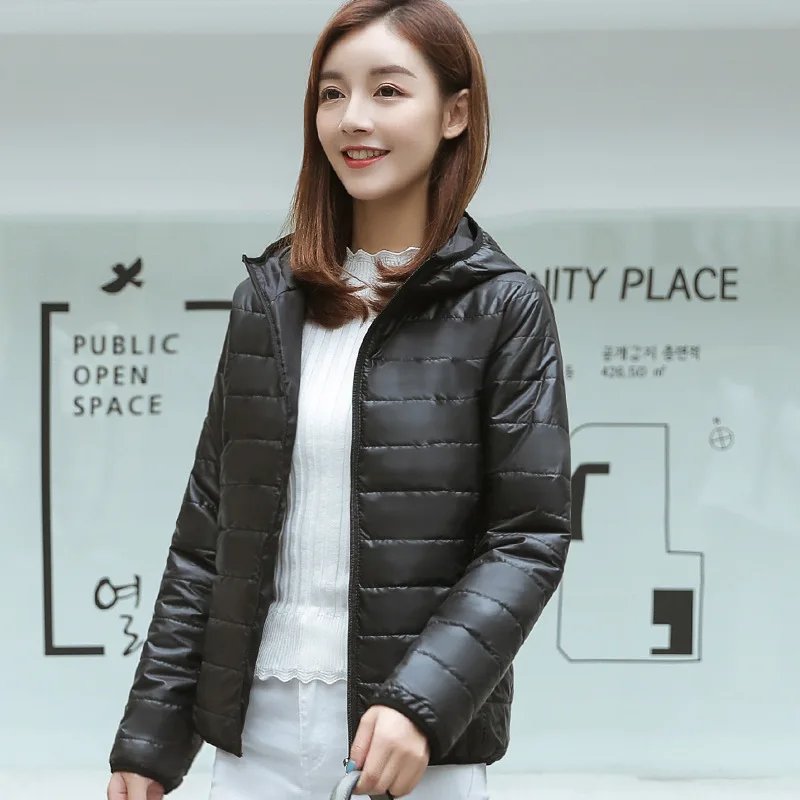 Women Autumn Winter Coat Parka Warmth Jacket Padded Jacket Free Shipping Cheap Wholesale Cropped Top Korean Fashion Light Jacket