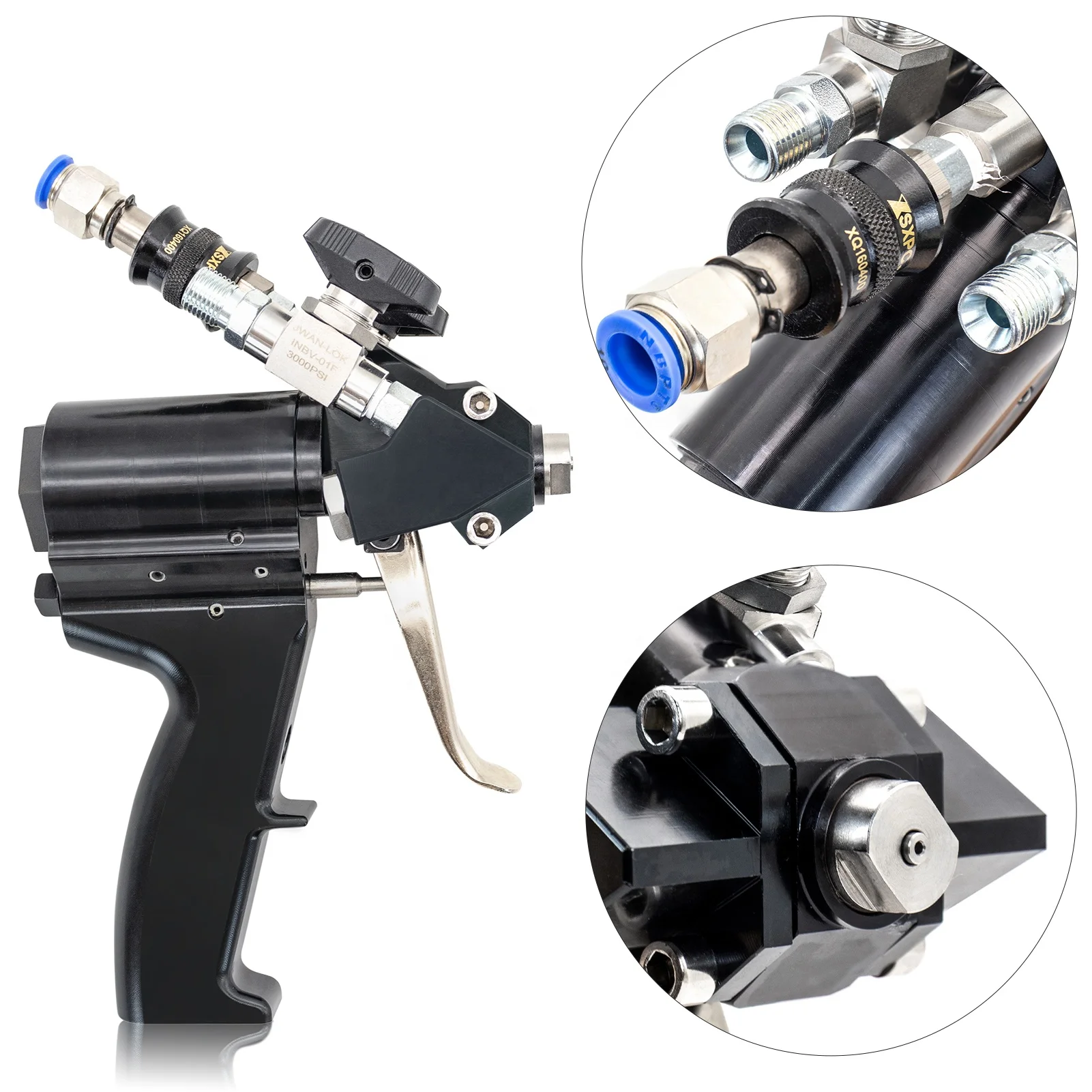 

Single head airless raw material polyurethane paint spray gun