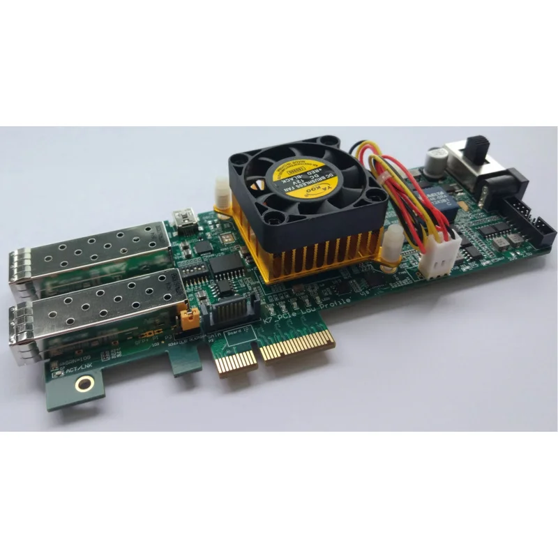 Kintex-7 макетная плата XC7K325T PCIe 10G Ethernet фильтра данных карта акселератора