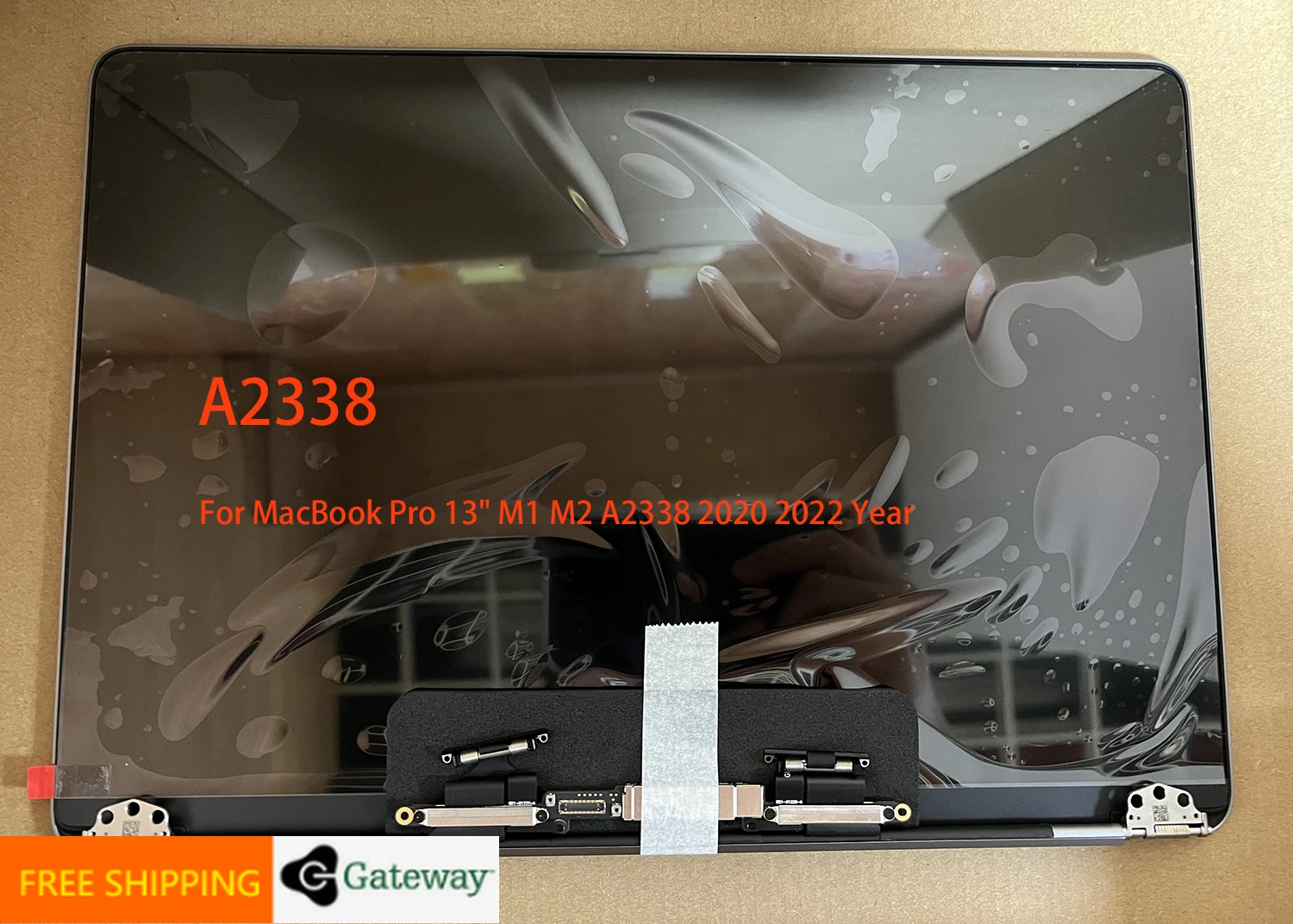 Замена для MacBook Pro 13 дюймов M1 M2 A2338 2020 2022 год ЖК-экран в сборе, дисплей EMC 3578 MYD83 MYD92 MYDA2 MYDC2 (art.: 3920ce63ed58d) - 3920ce63ed58d