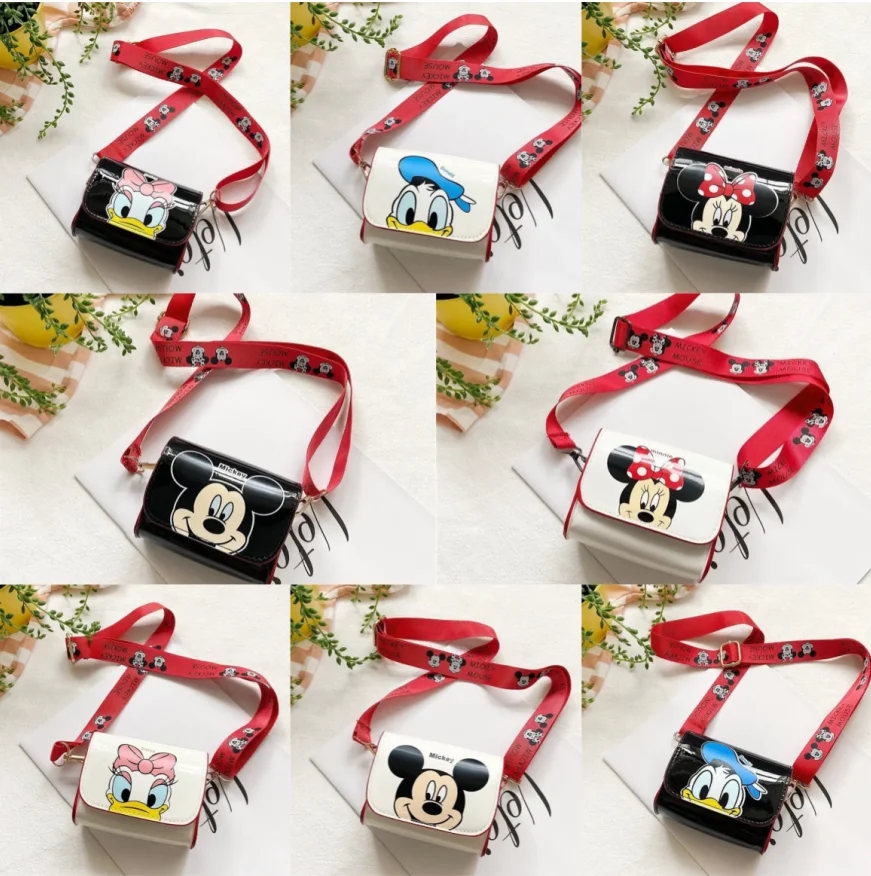 

Disney Mickey Donald Duck Cartoon Pattern Children's Bag, Girls' Shoulder Bag, Boys' Change Bag, Cute Princess Crossbody Bag