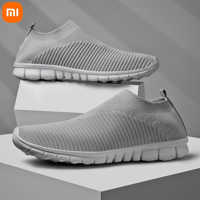 Сверхлегкие кроссовки Xiaomi удобная повседневная обувь для пар унисекс мужчин и