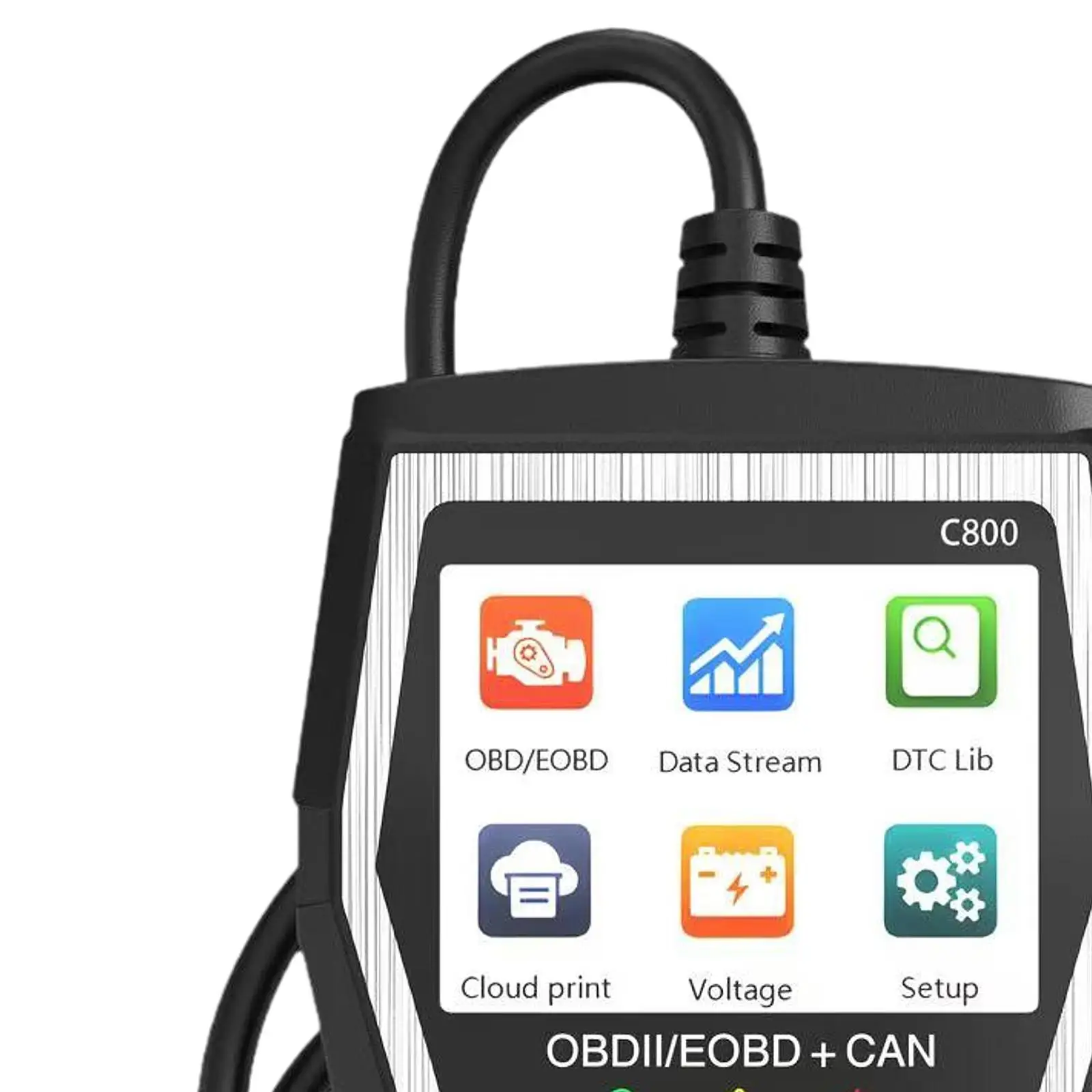 Сканер OBD2 универсальный цветной экран считыватель кодов неисправностей