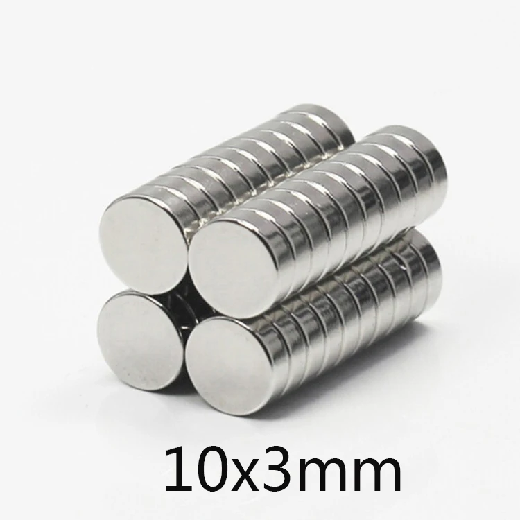 

20/30/50 pcs Permanent NdFeB Super Strong Powerful Magnets 10x3 mm N35 Round Magnets 10x3mm Neodymium Magnet Dia 10*3 mm