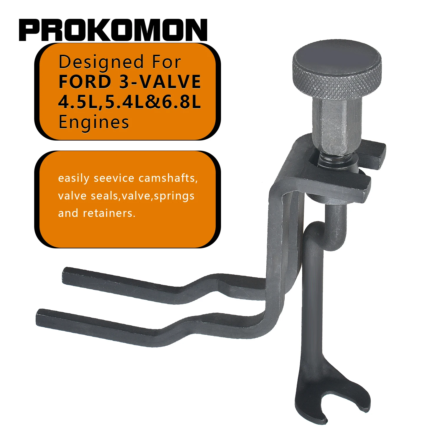 

Valve Spring Compressor For Ford 4.6L 5.4L 6.8L 3V Engines Tool