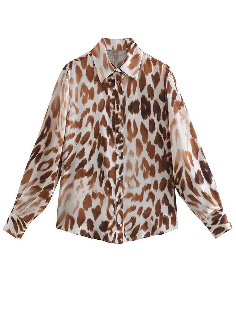 

Женская винтажная блузка с цветочным принтом Nlzgmsj ZBZA 2022, Повседневная Мягкая блузка, офисные женские блузки, шикарные топы 202202