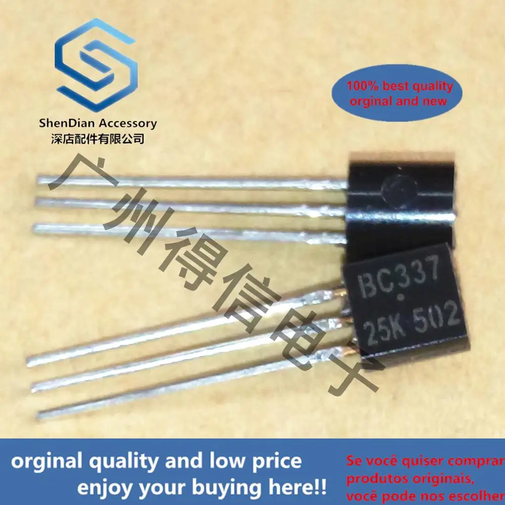 

30pcs 30pcs 100% orginal new BC337-25 BC337 337 TO-92 TO-92 Plastic-Encapsulate Transistors (NPN) real photo