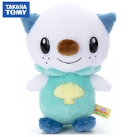 tomy new pokemones anime figure oshawott soft filler plush doll toy otter pets pillow decoration best birthday gift children