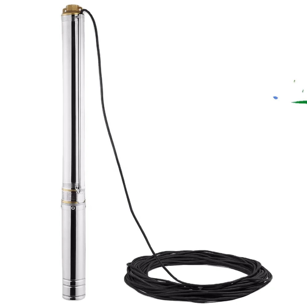 

2HP Deep Well Pump Submersible 83L/MIN Stainless Steel Underwater Bore Long Life