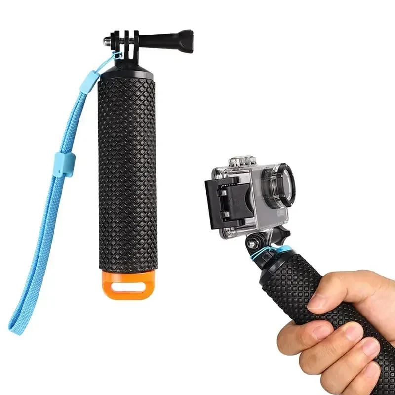 Фото Держатель ручки плавучести спортивной камеры для Gopro Hero 12, 11, 10, 9, 8, 7 XiaoYi SJ4000 DJI Osmo, аксессуары для крепления на поплавковую ручку №2