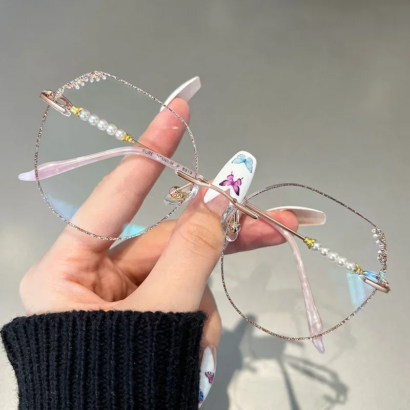 Цвет меняющиеся титановые очки NoEnName_Null