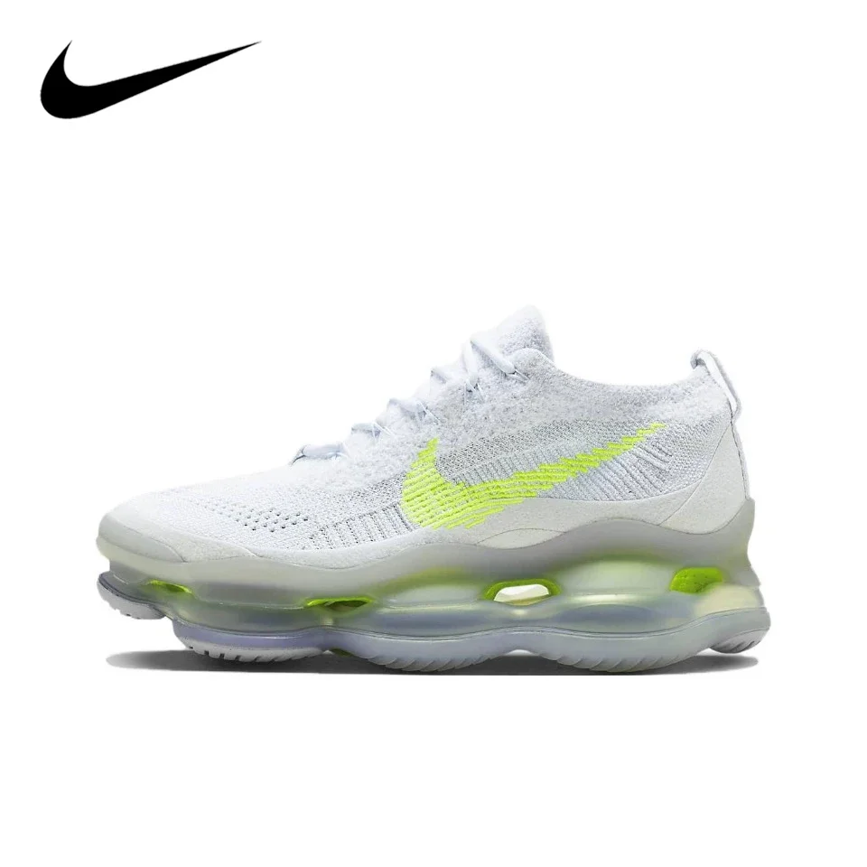 Оригинальные кроссовки Nike Air Max Scorpion белого/серого/светлого цвета для мужчин и