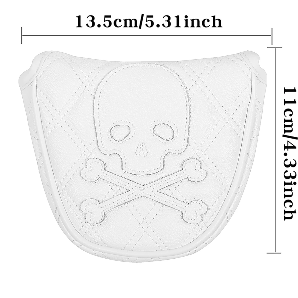 Набор белых кожаных чехлов для головы клюшки