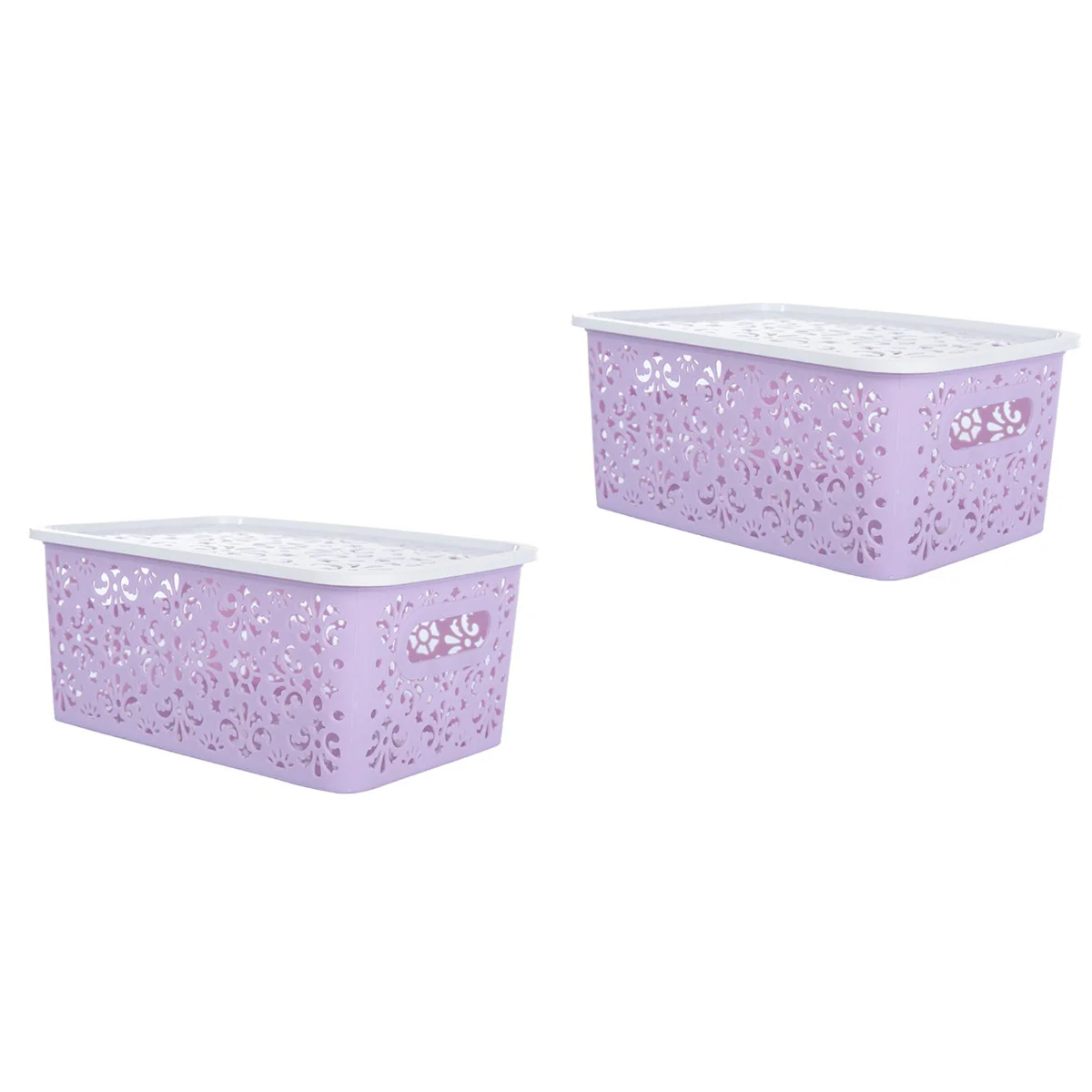 

Storagebasket Box Baskets Stackable Bins Desktop Organizer Colouredhollowout Toy Filelidskitchen Organizing Wicker Shelf Rack