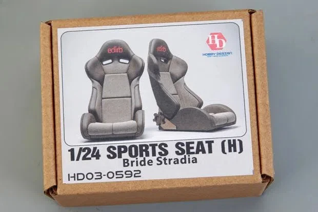 Фото HobbyDesign 1:24 спортивные сиденья H Bride Stradi HD03-0592, модифицирующие аксессуары для моделей №1