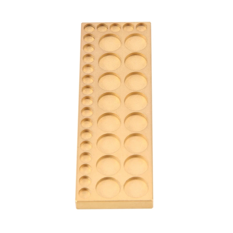

Small Hard Watch Repair Tool Small Parts Screw Multi-Function Classification Box Storage Box Pure Brass Material