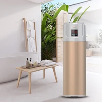 r134a air to water source all in one heat pump water heater 200l water tank