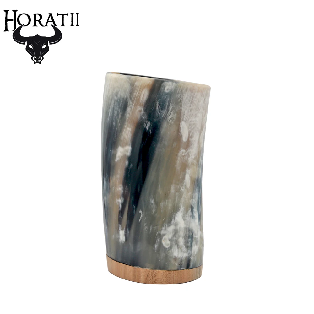 Натуральная кружка в стиле викингов стандартная для воды и пива - Цена: 2342.29