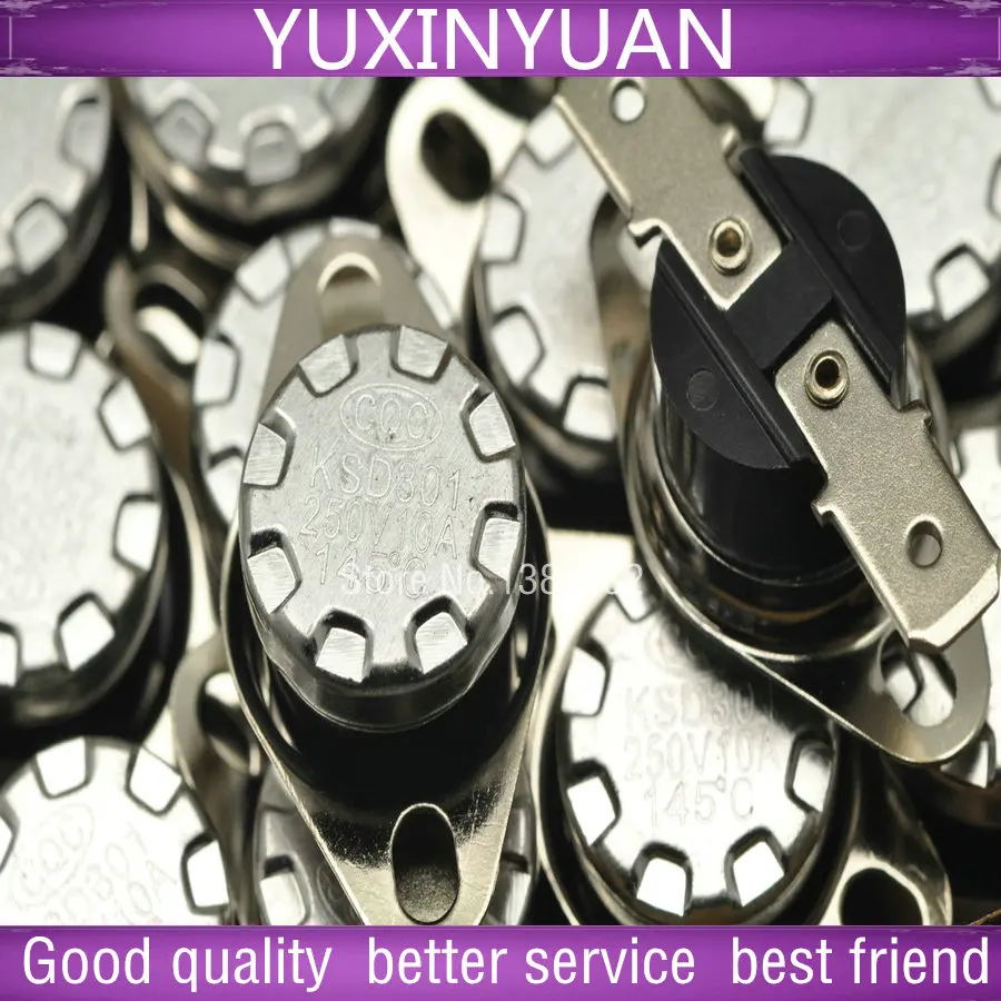 KSD301 термостат/термозащита/переключатель контроля температуры 145 градусов В/10 А