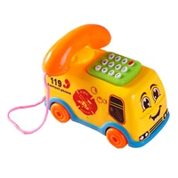 kids multifuction improve intellgence realistic call telephone toy for baby dropshipping
