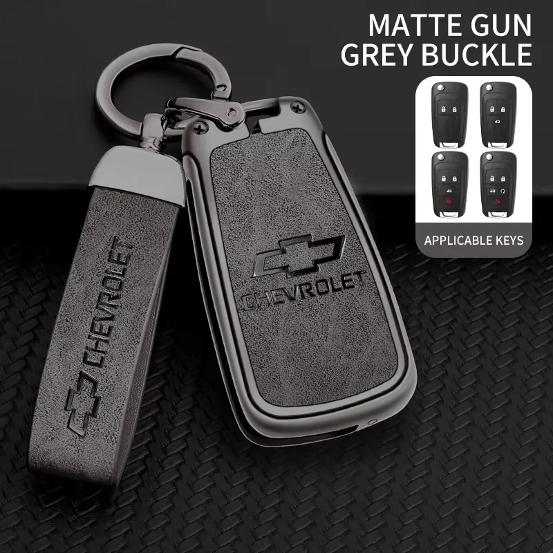 

Автомобильный откидной чехол для ключей из цинкового сплава, чехол для Chevrolet Cruze Aveo Trax Sail Malibu Captiva Prism Spark Protector, аксессуары