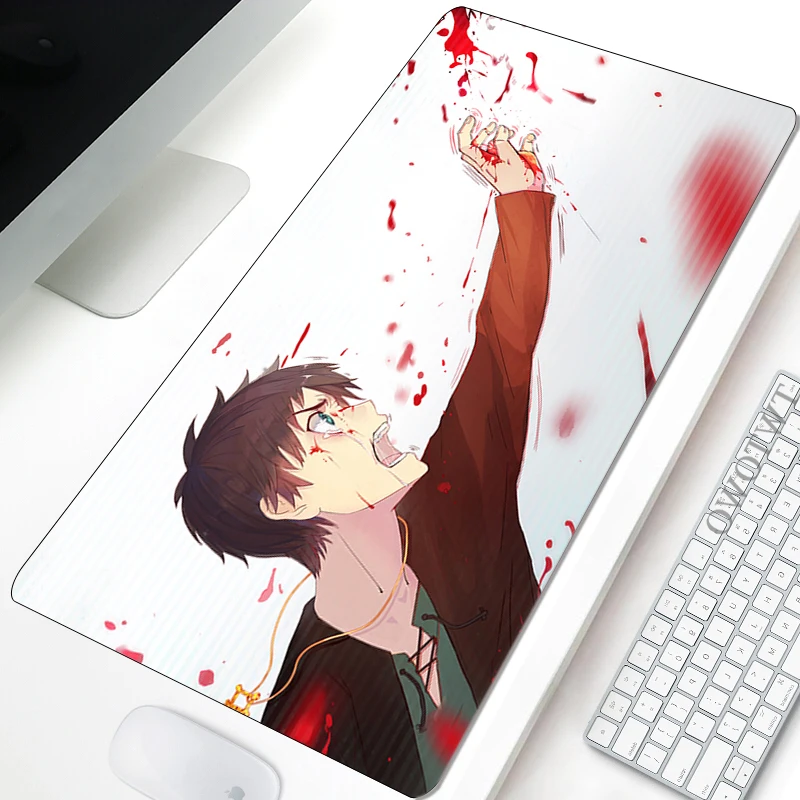 

Mouse Pad Gamer XXL HD Home keyboard pad Mouse Mat Desk Mats Attack on Titan Anti-slip Gamer Office Soft Mice Pad Table Mat