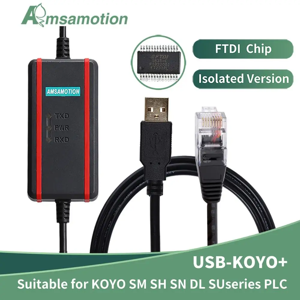 

USB-KOYO Suitable Koyo SM SH SN DL SU Series Download Cable