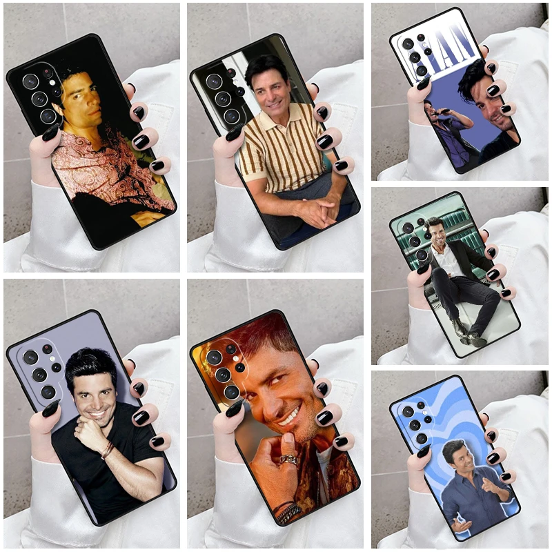 Чехол для телефона Samsung Galaxy S24 S23 S21fe S22 Ultra Plus Note 10 20 S8 S9 S10 чехол Chayanne Dance With Me