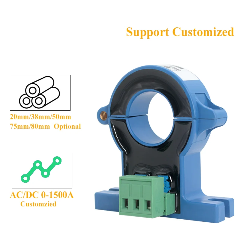 Датчик тока постоянного Холла передатчик от 0 до 400 А 4 20 мА датчик переменного 0-600