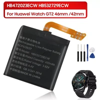 original replacement battery hb532729ecw hb472023ecw for huawei watch gt2 gt 2 46mm 42mm genuine battery