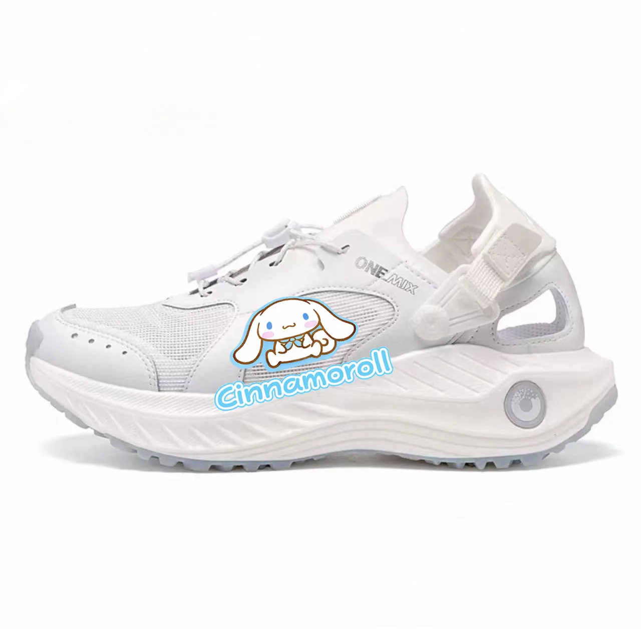 Фото Кроссовки ONEMIX Sanrio Cinnamoroll для треккинга и хайкинга, мужские и женские, для прогулок по реке, для активного отдыха на воде, индивидуальные кроссовки для активного отдыха на природе №1