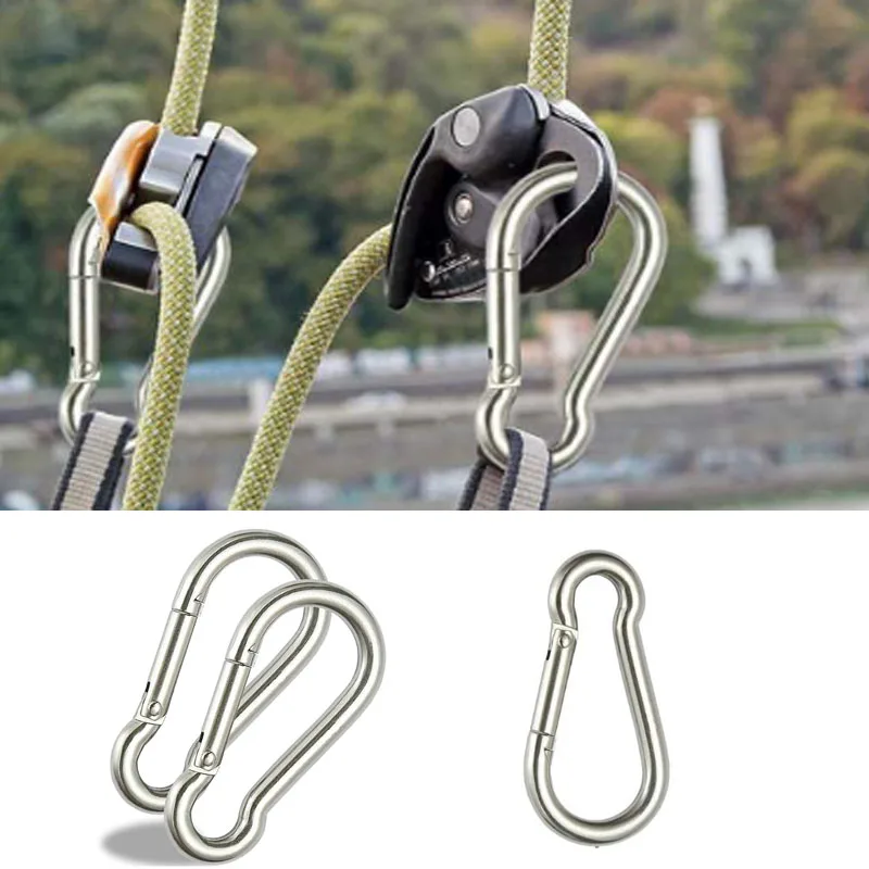 

5 шт., пружинный карабин из сплава