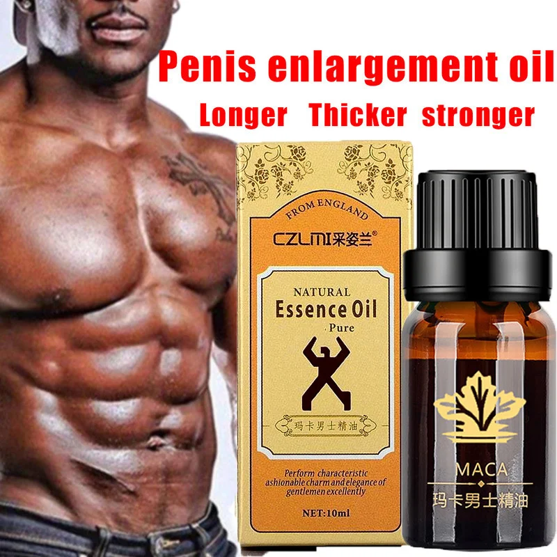 

Penis Enlargement Oil Big Dick Increase Growth Sexy Orgasm Delay Massage Oil for Men Cock Erection Improving Sexual Function