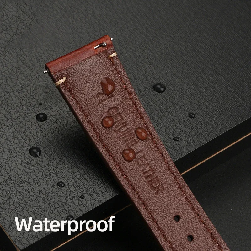 Ремешок из воловьей кожи 20 мм 22 мм для Tudor Small Red Flower Black Bay, ремешок из натуральной кожи M79030 79230 M79210, винтажный ремешок из воловьей кожи (art.: 3920cf28d2da3) - 3920cf28d2da3